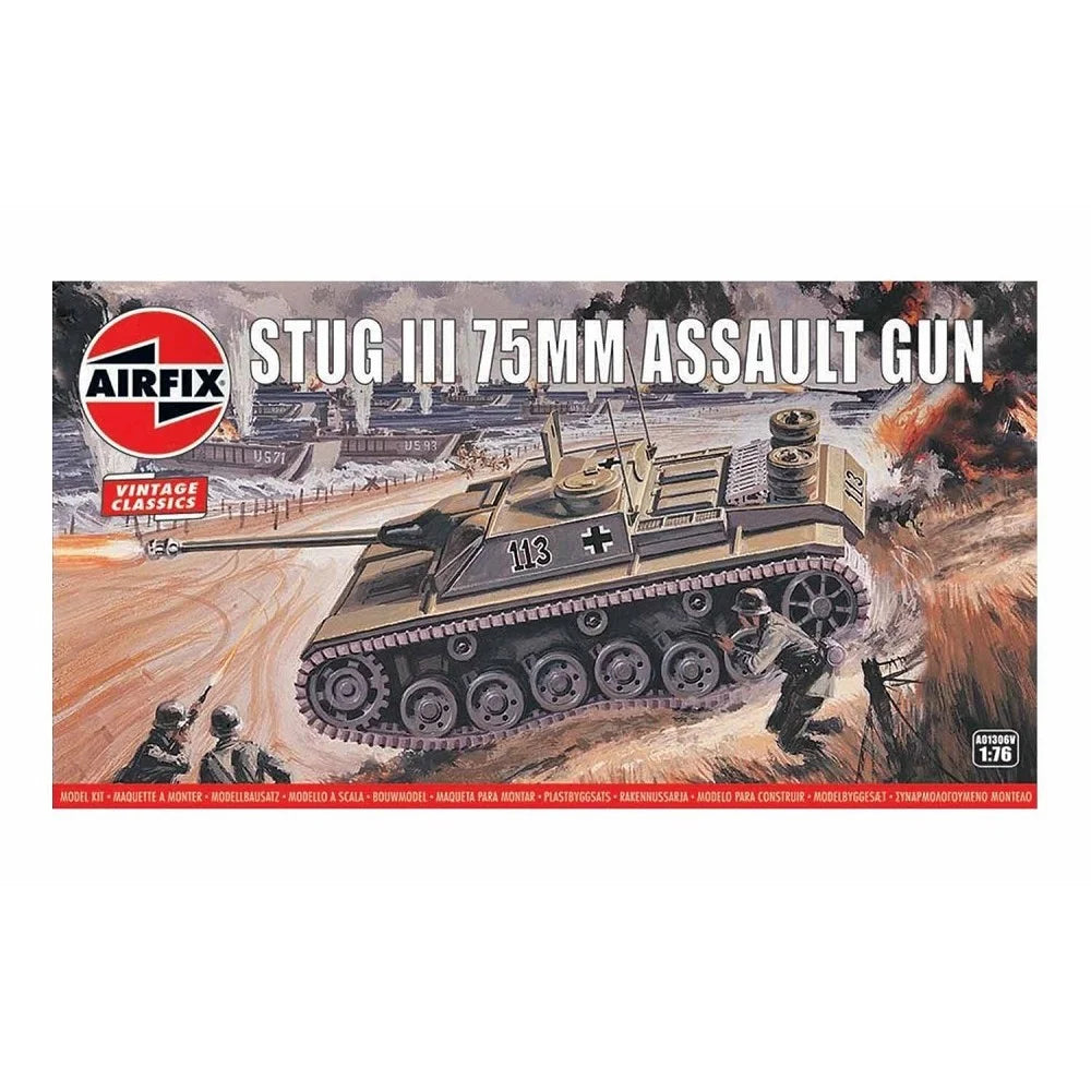 Stug III 75mm Assault Gun Vintage Classic 1:76