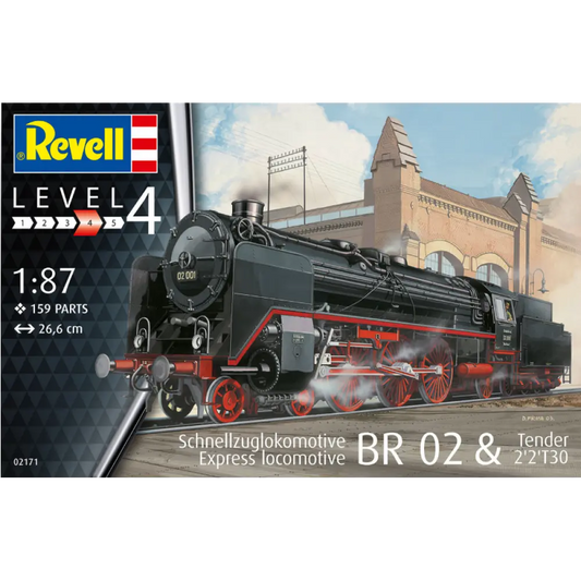 Revell Express Locomotive BR02 and Tender 1:87