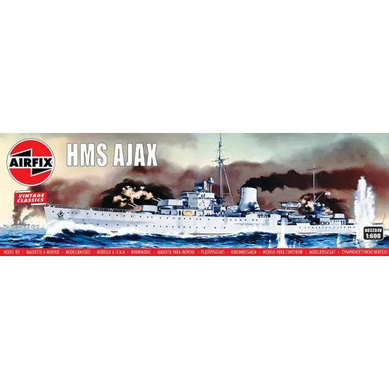 HMS Ajax 1:600 - Vintage