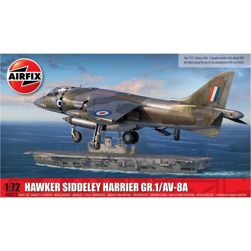 Hawker Sidderley Harrier GR.1/AV-8A 1:72
