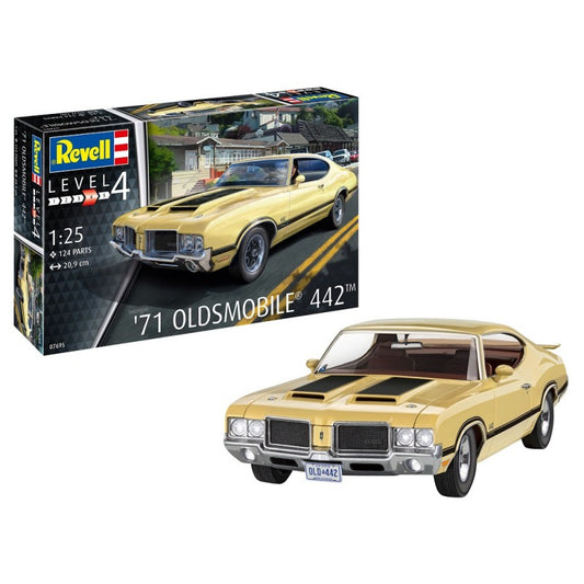 Revell '71 Oldsmobile 442 Coupe 1:25