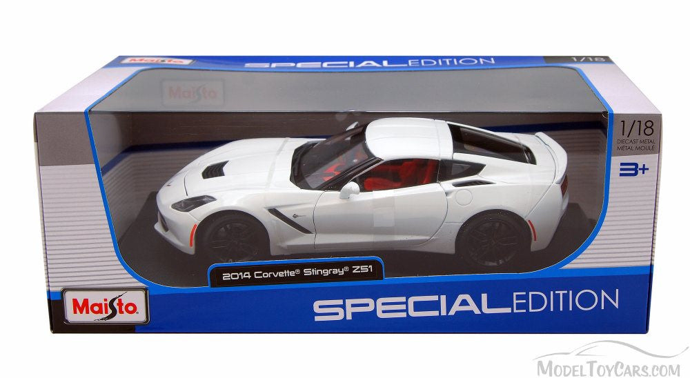 1:18 Corvette Stingray ZS1 White