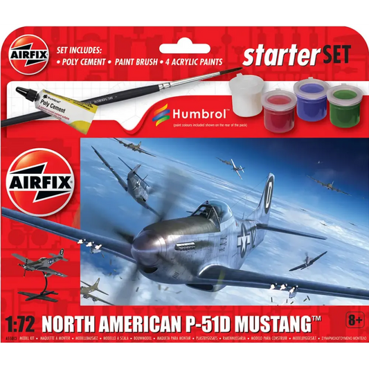 Airfix P51D Mustang Gift Set