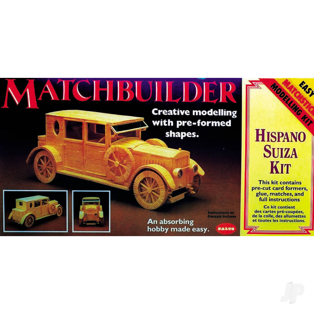 Matchbuilder Hispano Suiza Car