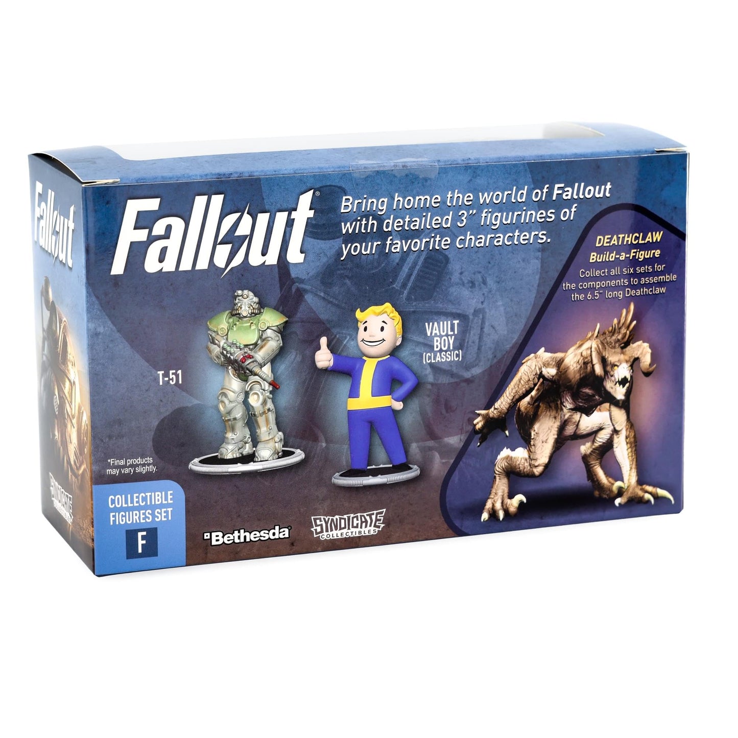 Fallout: T-51 & Vault Boy (Classic) - Collectible Figures Set F