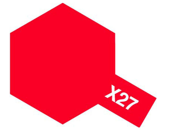 Tamiya Acrylic Mini X-27 Clear Red