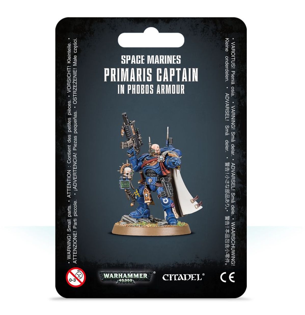 Primaris Captain in Phobos Armour 48-68