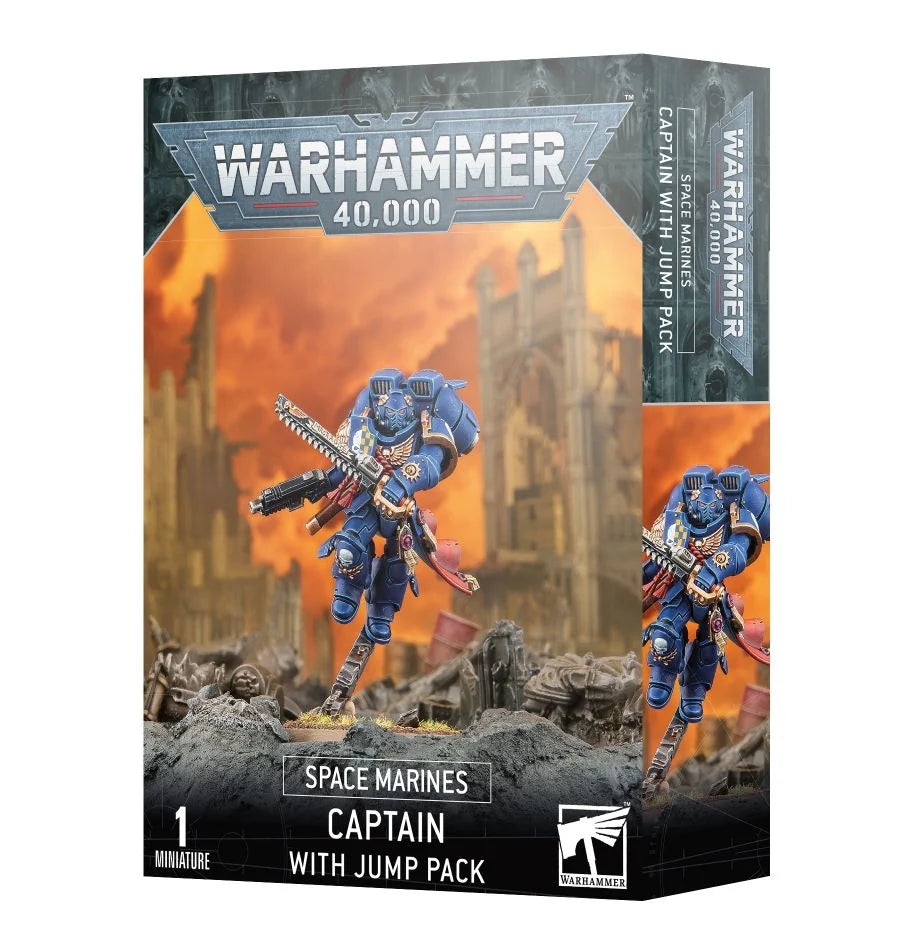 Space Marines Captain With Jump Pack 48-17