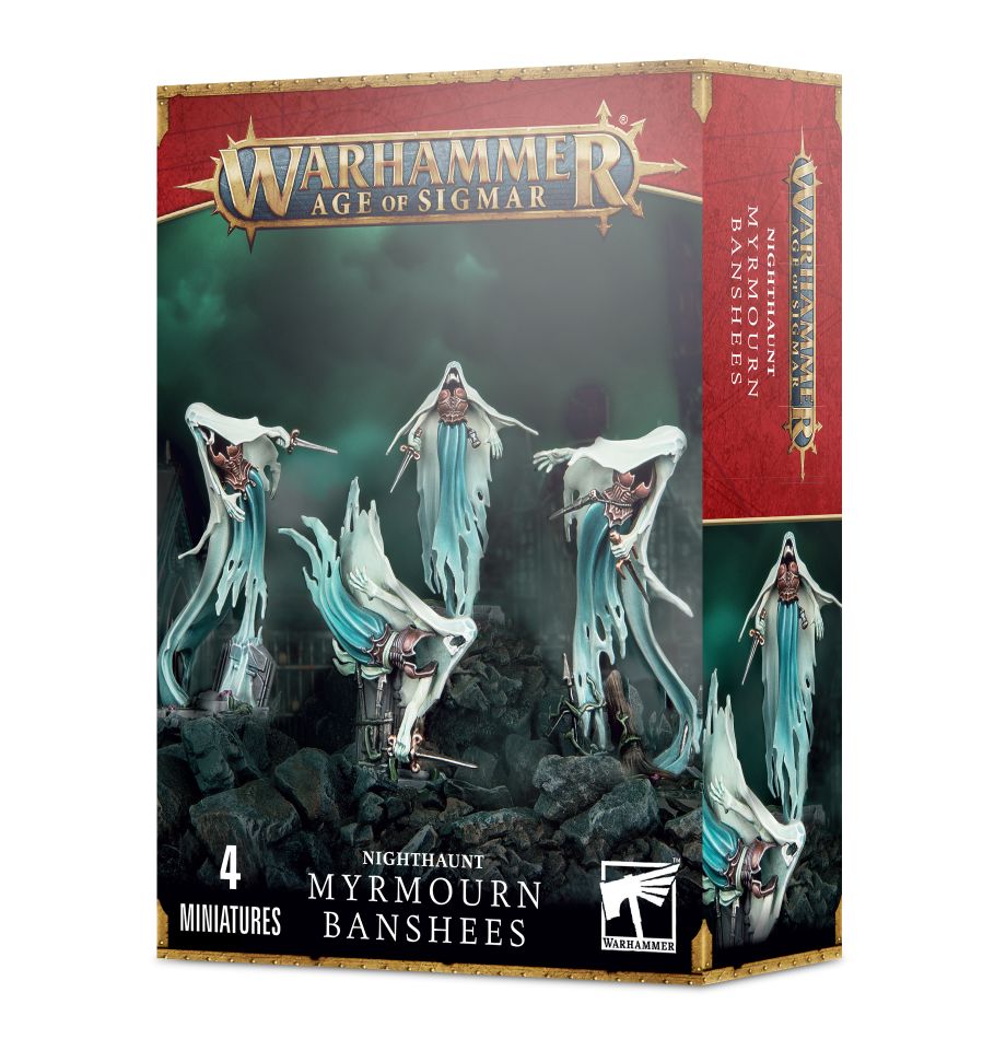 Nighthaunt Easy to Build Myrmourn Banshees 71-11