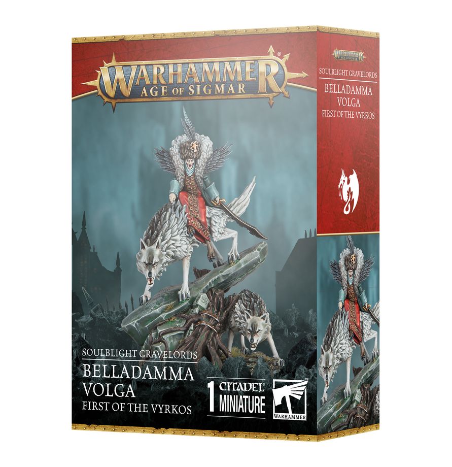 Soulblight Gravelords Belladamma Volga 1st of the Vyrkos 91-55 - EXC