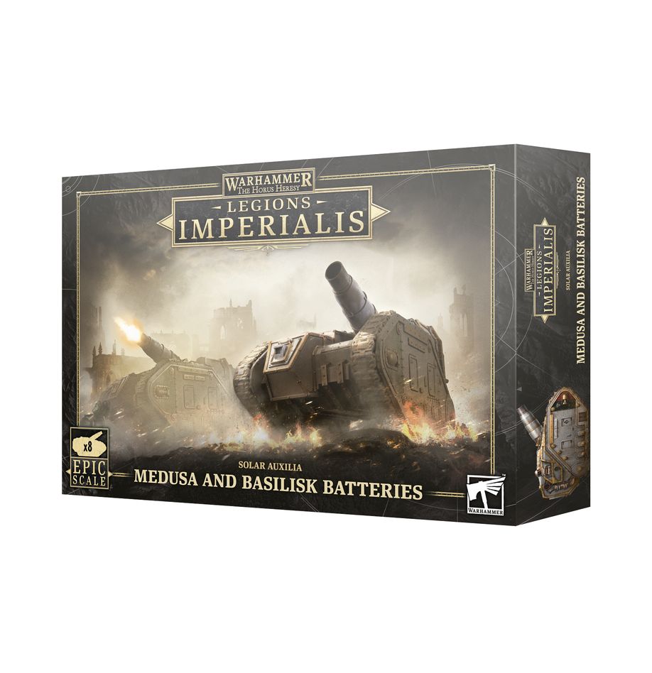 Medusa & Basilisk Batteries Legions Imperialis 03-16