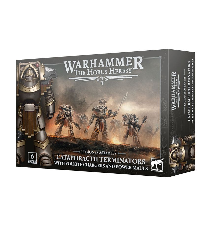 Cataphractii Terminators W/Volkite Chargers & Power Mauls 31-144