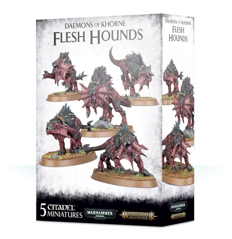 Daemons of Khorne Flesh Hounds 97-63