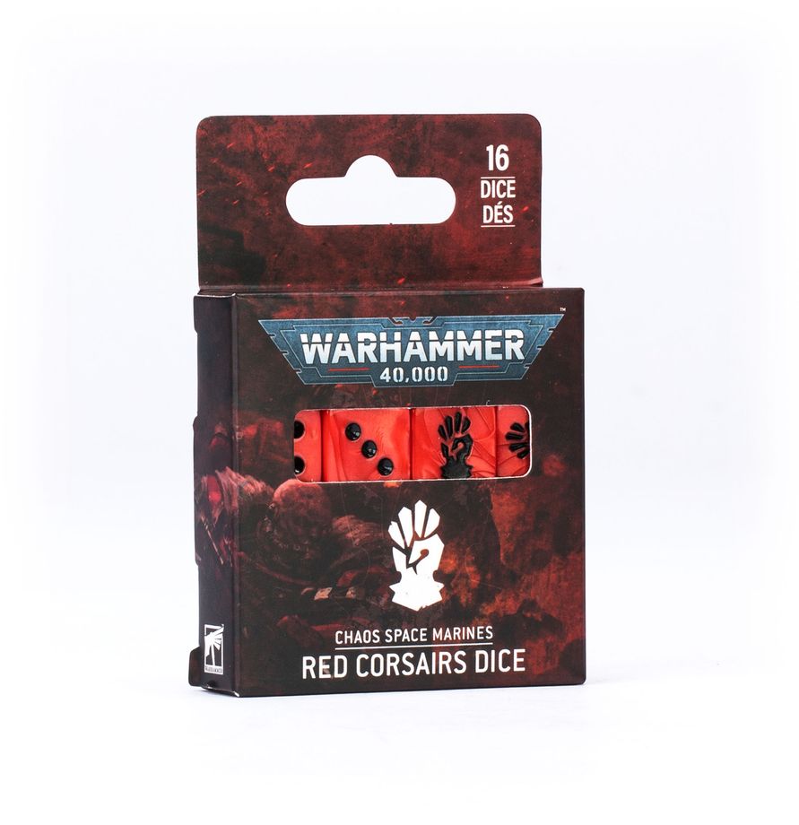 Red Corsairs Dice 43-115