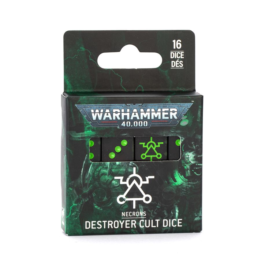 Necrons Destroyer Cult Dice 49-47