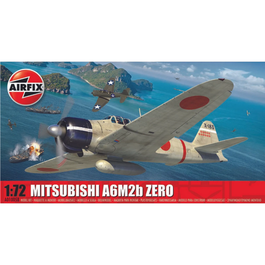 Mitsubishi A6M2b Zero 1:72