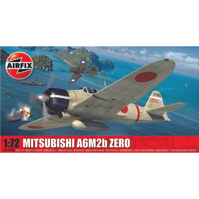 Mitsubishi A6M2b Zero 1:72