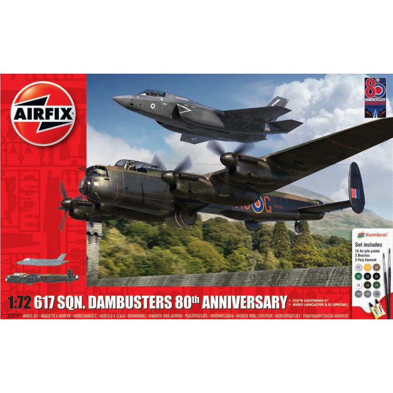 Dambusters 617 SQN. 80th Anniversary Gift Set 1:72