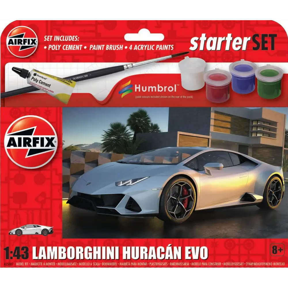 Airfix Lamborghini Hurracan Gift Set 1:43