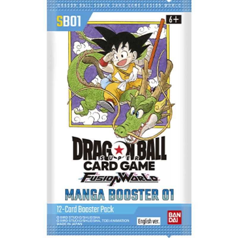 Dragon Ball Super CG: Fusion World - Manga Booster Pack 01 (SB-01) Sundon Model Shop Dragon Ball Super CG: Fusion World - Manga Booster Pack 01 (SB-01) Sundon Model Shop