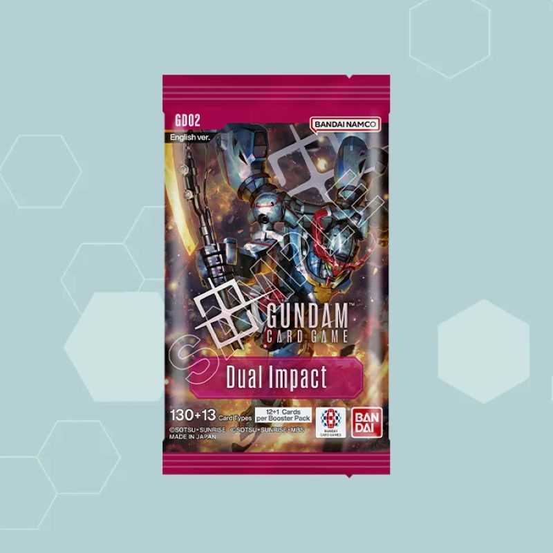 shop deals on gundam tcg booster box Gundam Card Game: Booster Pack Dual Impact (GD02) – Sundon Model Shop