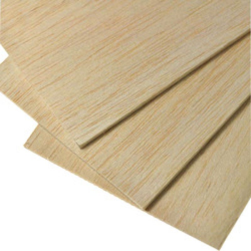 3mm x 75mm x 915mm Balsa Sheet