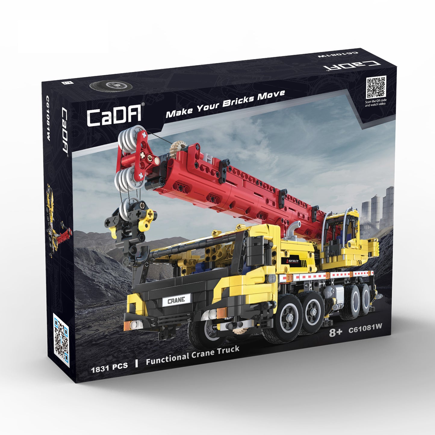 Functional Mobile Crane Truck - 1831 pcs