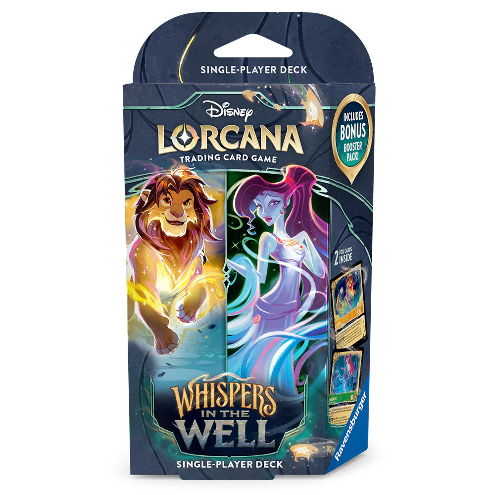 Disney Lorcana TCG - Set 10 Whispers in the Well Starter Deck
