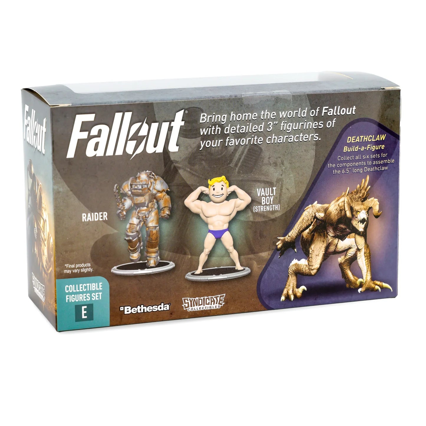 Fallout: Raider & Vault Boy (Strong) - Collectible Figures Set E