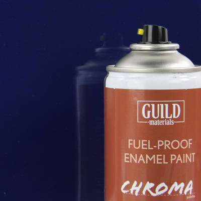 Chroma Enamel Fuelproof Paint Dark Blue (400ml Aerosol)