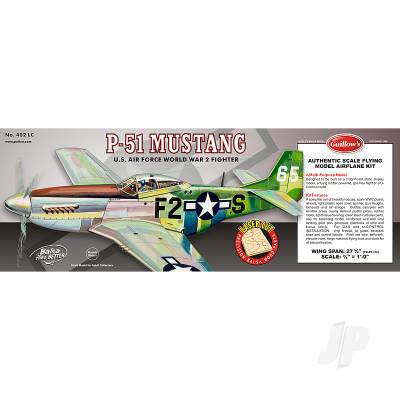 Guillow's P-51 Mustang Balsa Kit