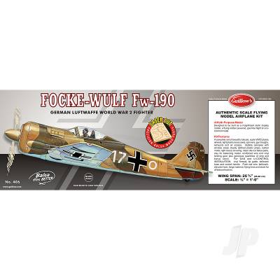 Guillow's Focke-Wulf FW-190 Balsa Kit