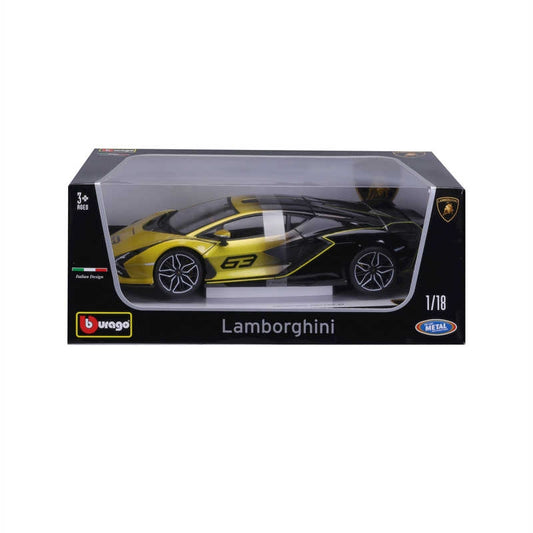 1:18 Lamborghini Sian FKP 37 black/yellow