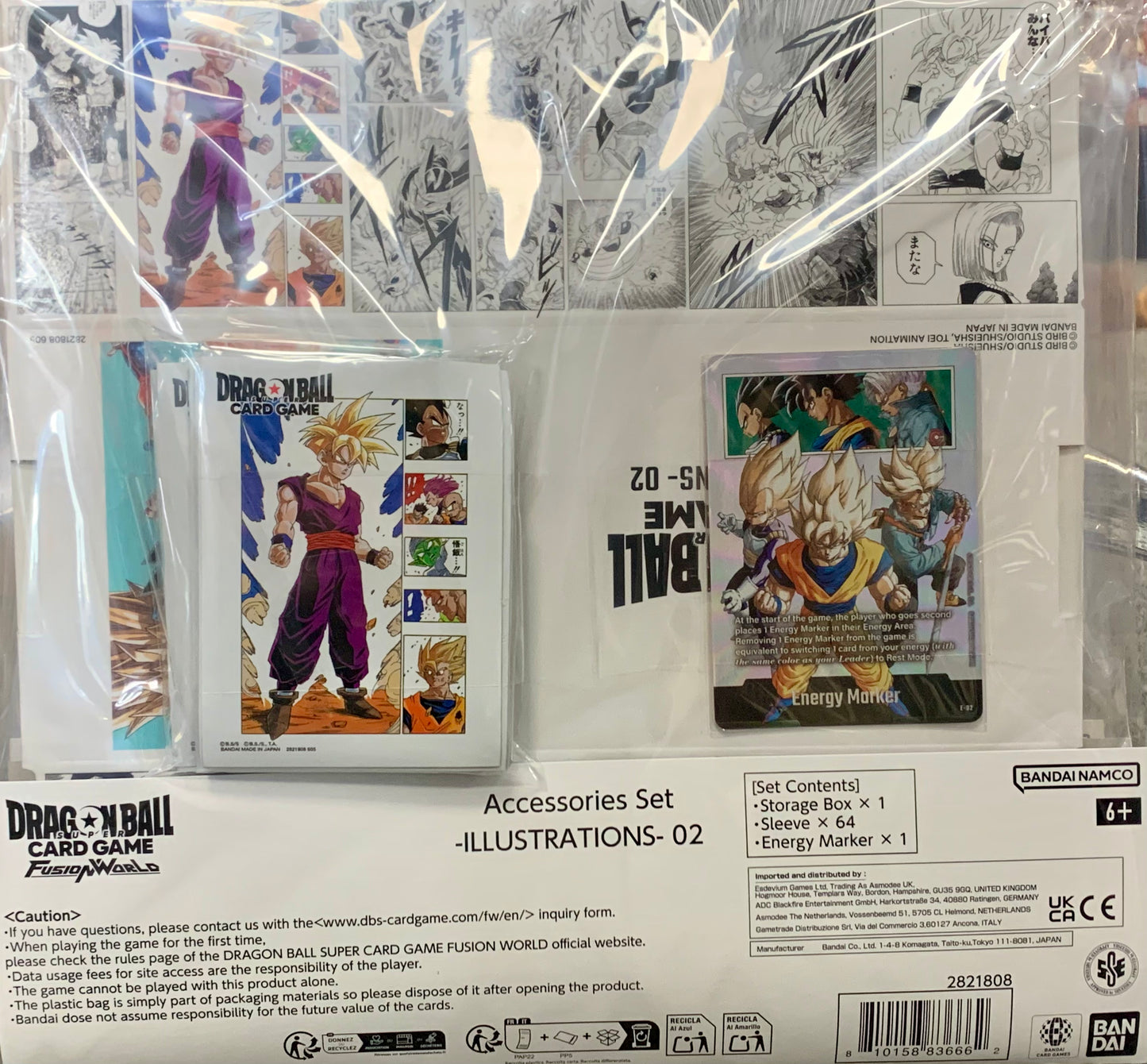 Dragon Ball Super CG: Fusion World - Manga Accessory Set 02