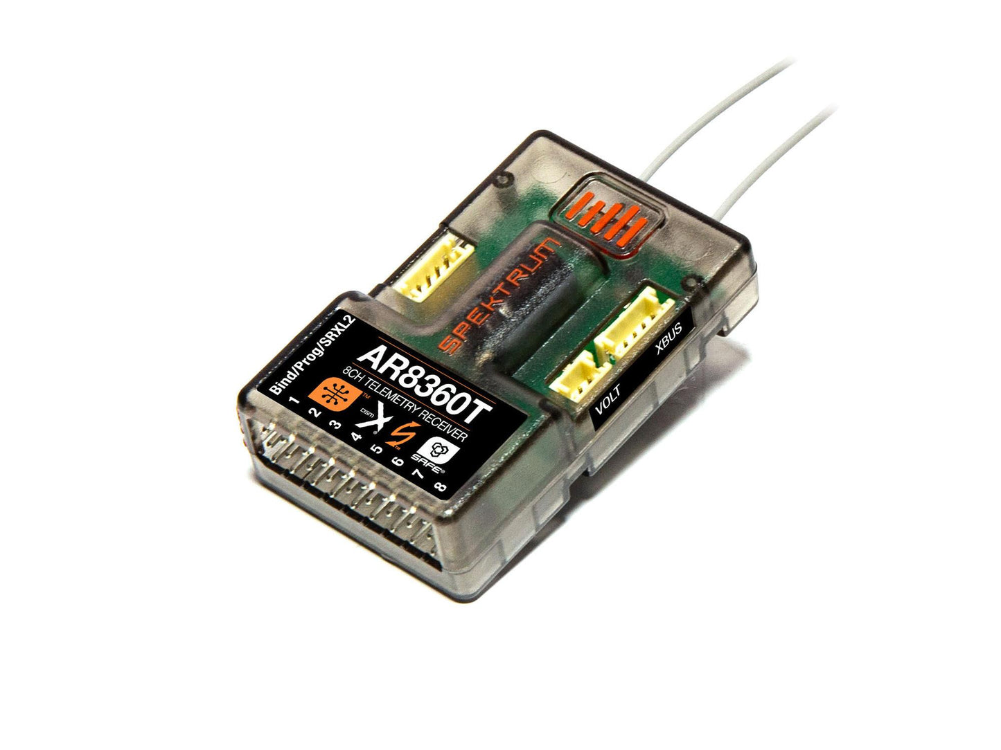 Spektrum AR8360T 8 Channel SAFE & AS3X Telemetry Receiver