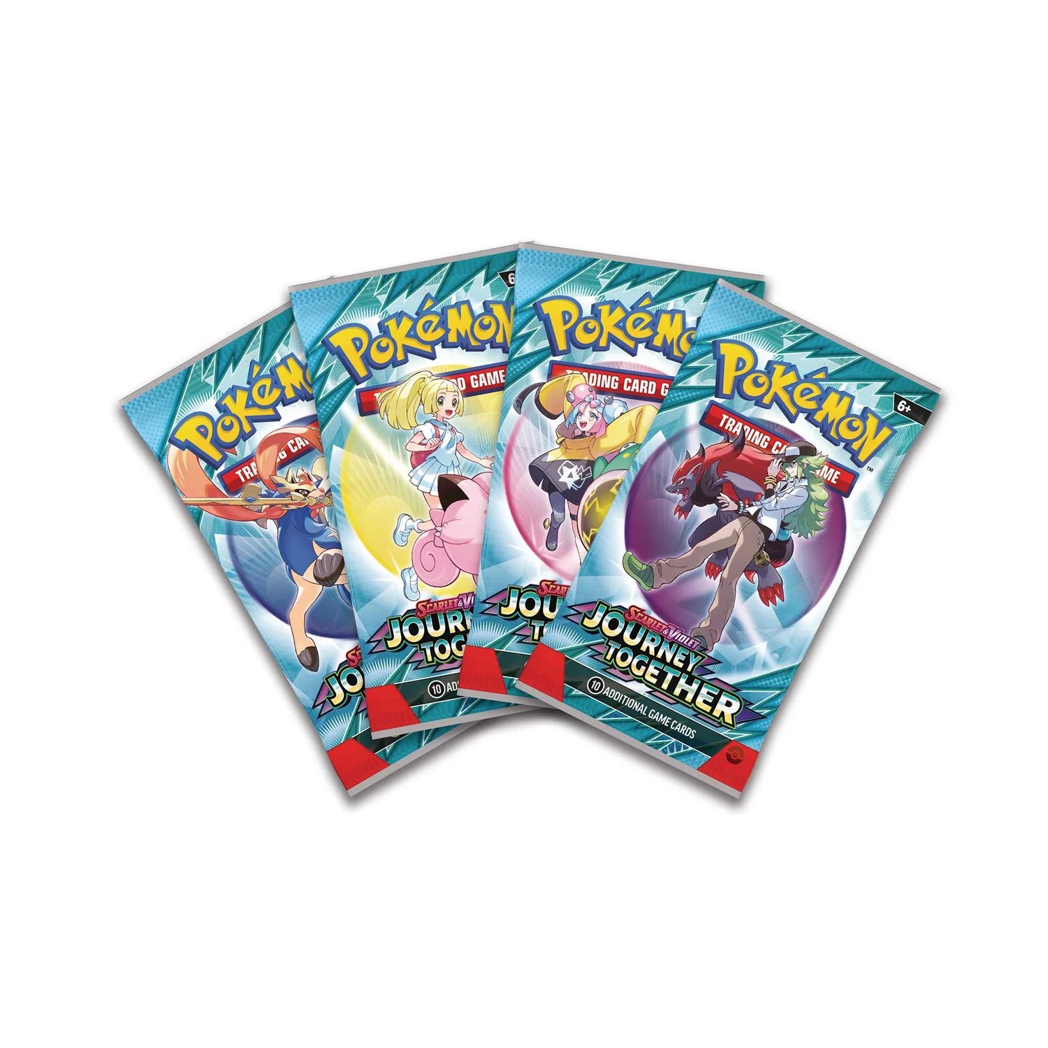 pokémon tcg scarlet & violet 9 journey together booster box Scarlet & Violet 9 – Journey Together Booster Pack (1) – Sundon Model Shop