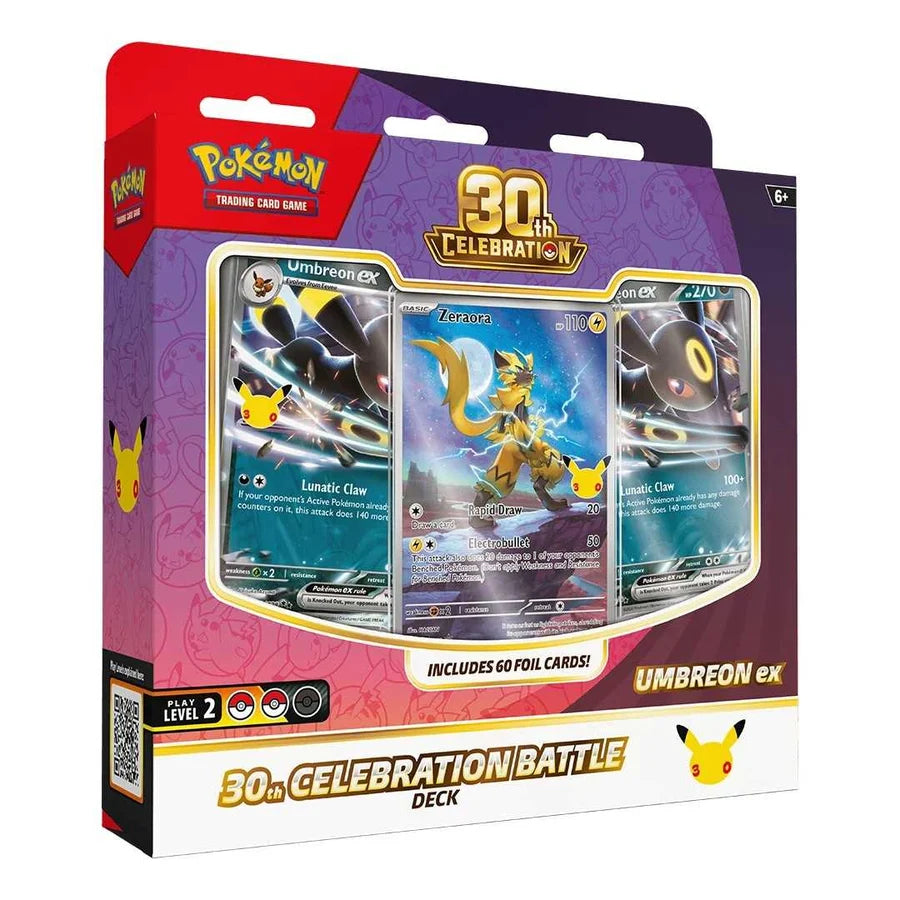 Pokémon TCG: Battle Deck Assortment - 30th Celebration