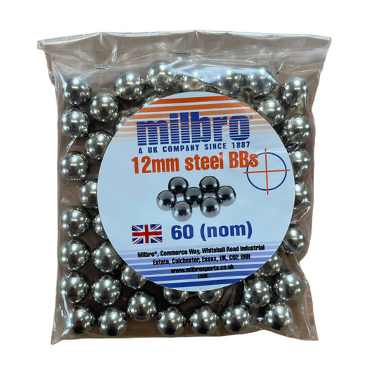 Milbro Bag 12MM Steel Balls (60)