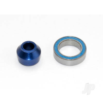 Bearing adapter, 6160-T6 aluminium (Blue-anodised) (1pc)
