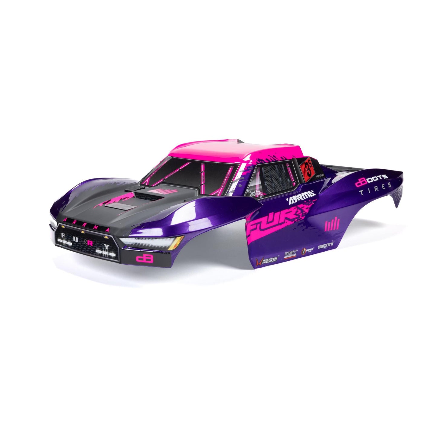 1/10 FURY Painted Decaled Trimmed Body Set, Purple