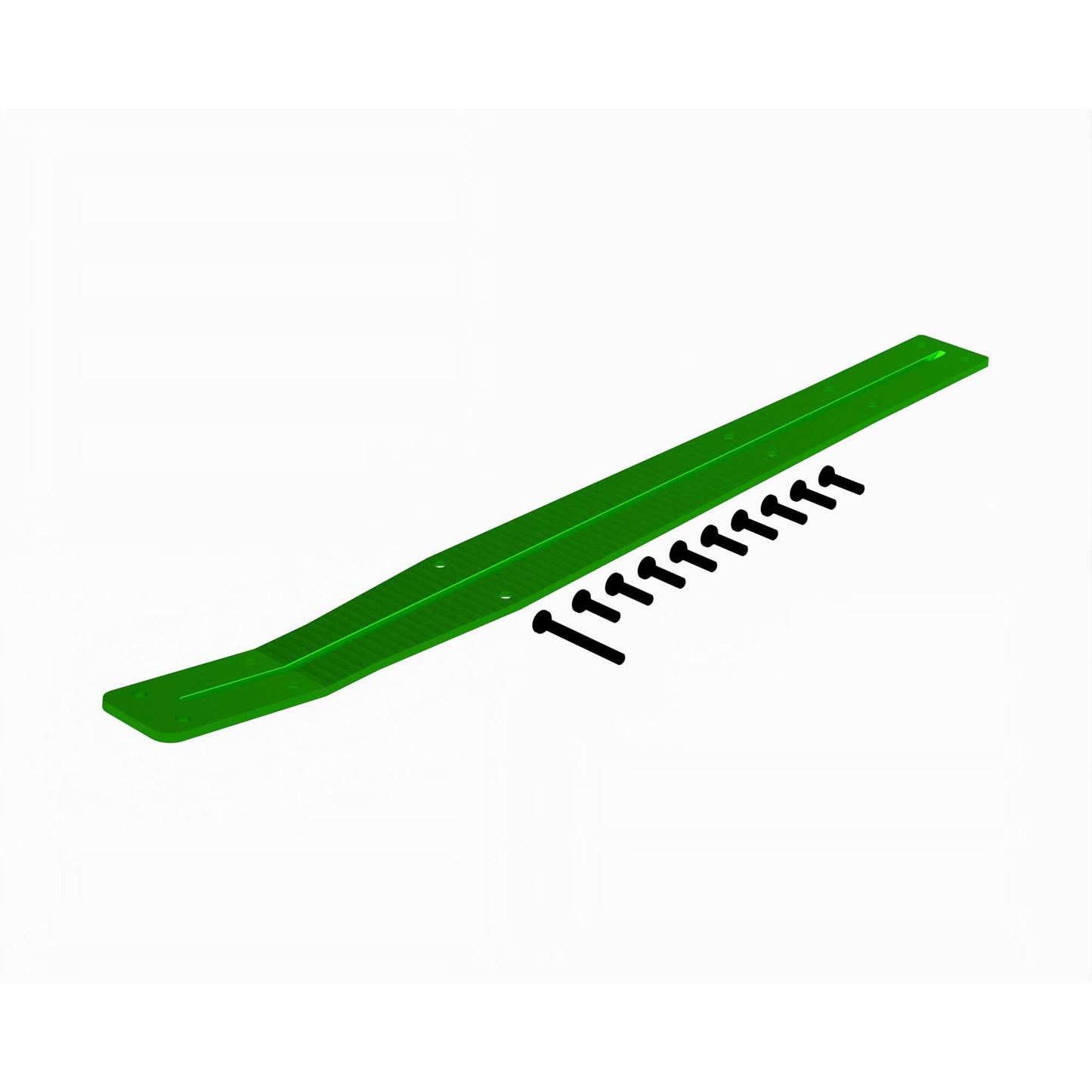 Chassis Bash Bar, Green: MINI