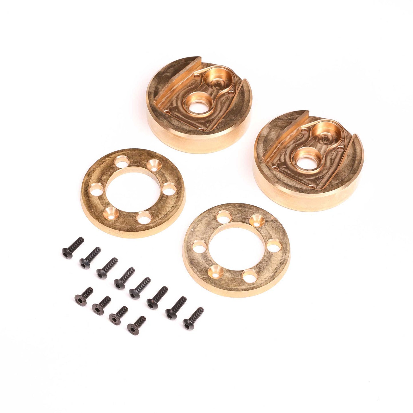 Portal Cover and Weights, Brass (122.4g,34.6g ea), AF16P: AX