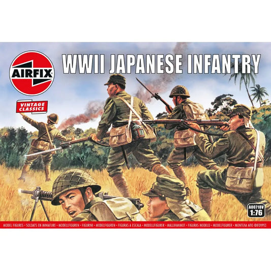 Japanese Infantry WWII 1:76 - Vinatge
