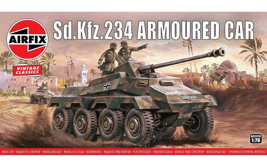 SDKFZ Armoured Car Vintage Classic 1:76
