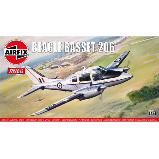 Airfix Beagle Basset 206 1:72 - Vintage