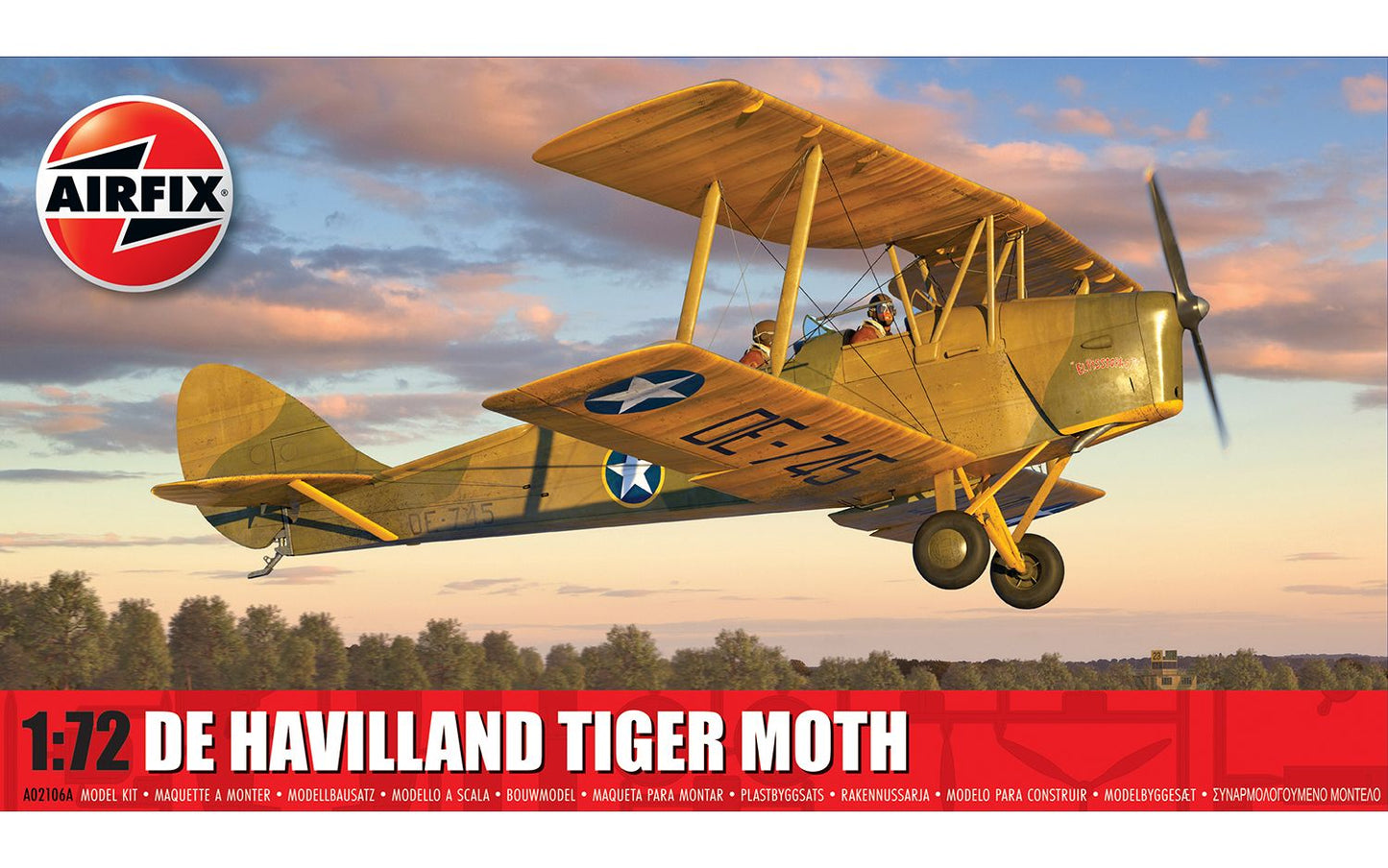 De Havilland Tiger Moth 1:72