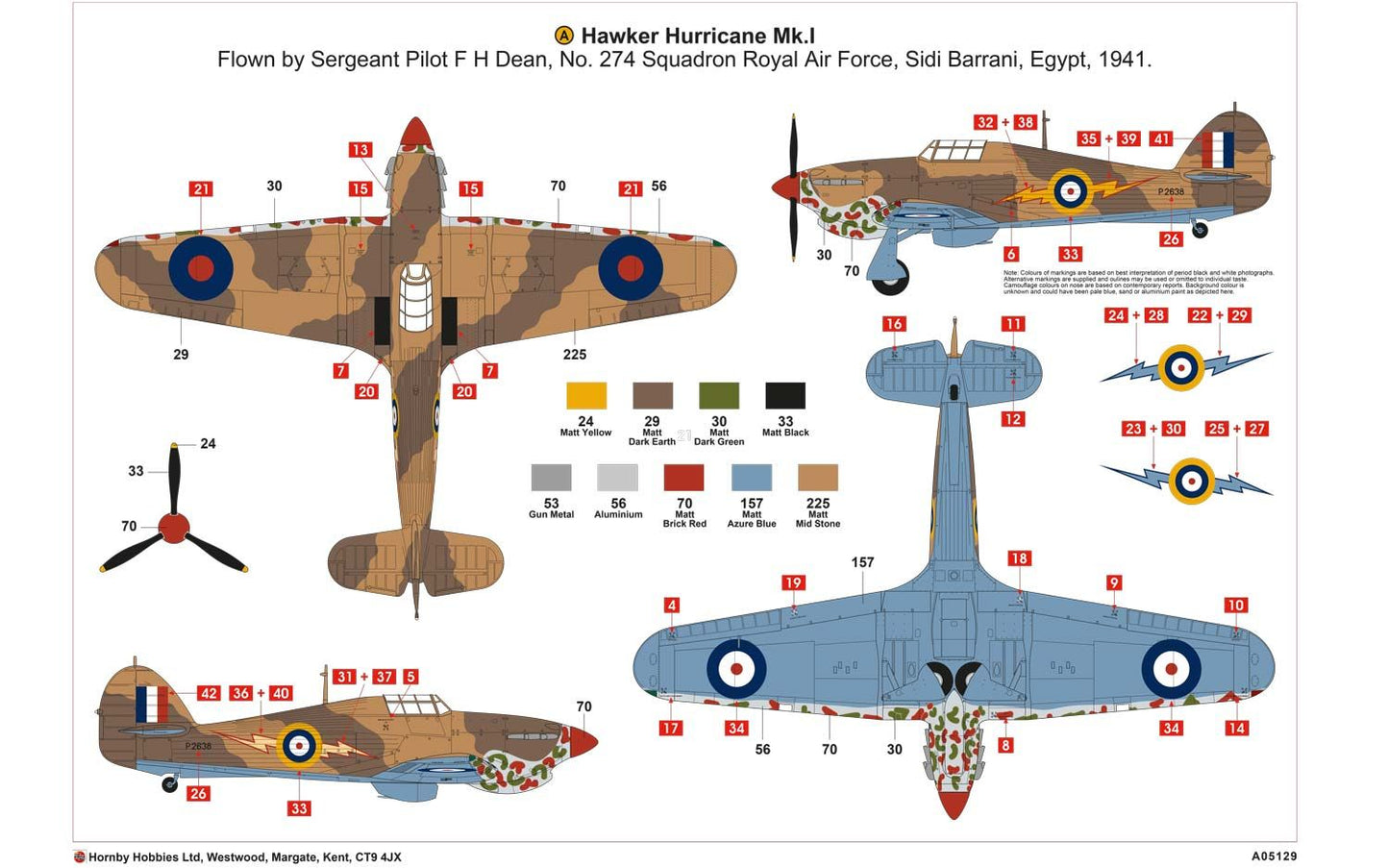 Hawker Hurricane MK.I Tropical 1:48