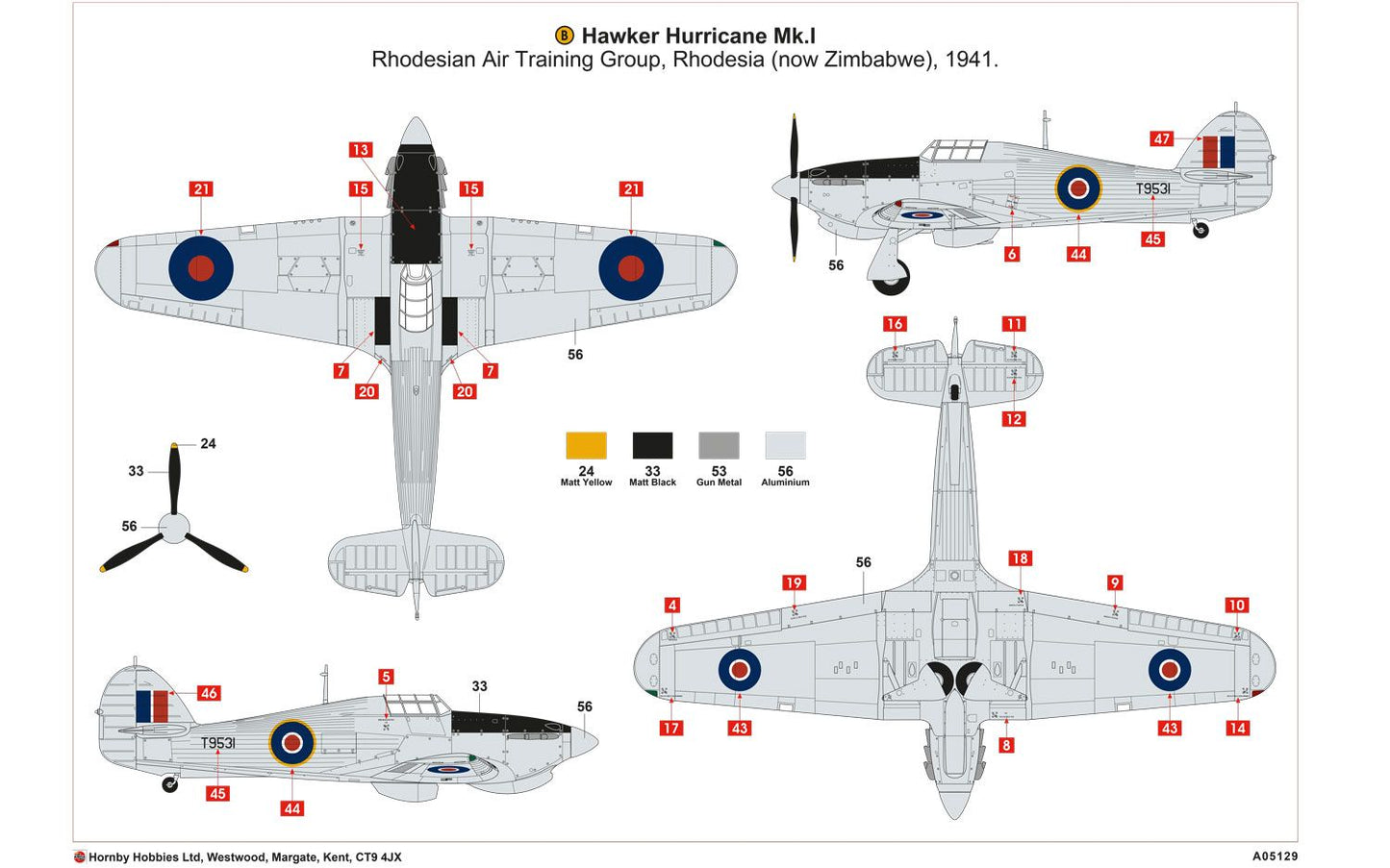 Hawker Hurricane MK.I Tropical 1:48