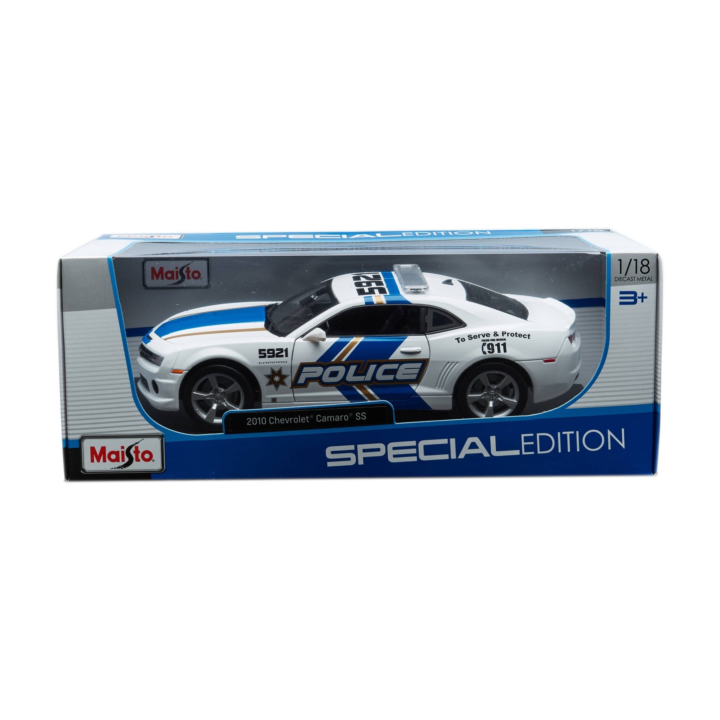 1:18 Chevrolet Camaro SS 2010 Police