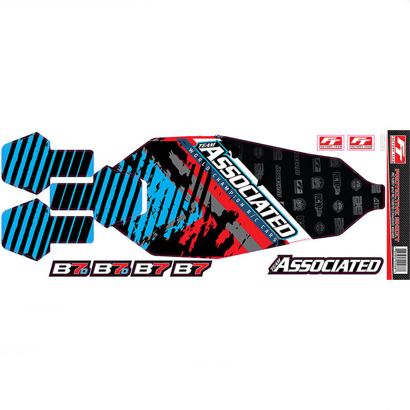 RC10B7 Chassis Protective Sheet